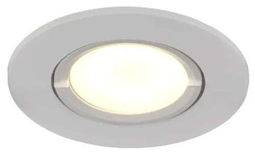 Светильник 4105 встраиваемый MR16 круг пласт. бел. IEK LT-UVB0-4105-GU05-1-K01 фото 2
