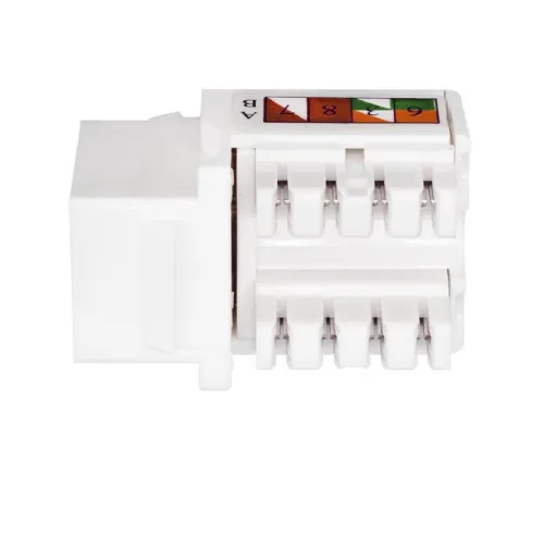 Модуль Keystone Jack RJ45 (8P8C) UTP кат.5E инструментал. бел. SUPRLAN 10-0313 фото 5
