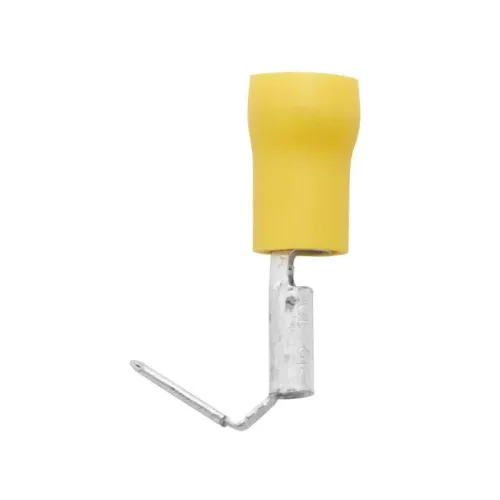 Наконечник плоский смеш. 2.5-6кв.мм отв. d6.3х0.8мм желт. (уп.50шт) DKC 2C30P фото 2