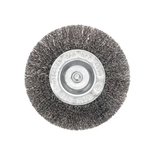 Щетка дисковая для дрели витая стальная проволока 100мм Kranz KR-91-1246 фото 4