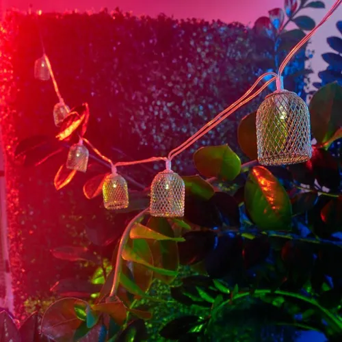 Светильник светодиодный Каскад Ночная Лампада 6м IP65 садовый с выносной солнечн. панелью 1м и аккумулятором 2 режима работы (мигание и постоянное) Lamper 602-240