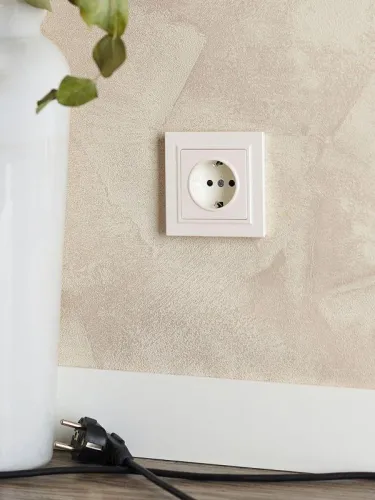 Рамка 1-м IP44 BRITE РУ-1-БрЖ-44 жемчуж. IEK BR-M12-44-K36 фото 3