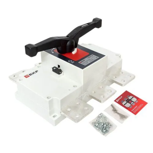 Рубильник-выключатель 3п 1250А с рукояткой управления для прямой установки PowerSwitch PROxima EKF psds-1250-3 фото 8