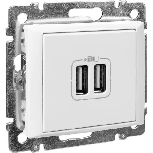Розетка USB 2-м СП Valena бел. Leg 770470 фото 9