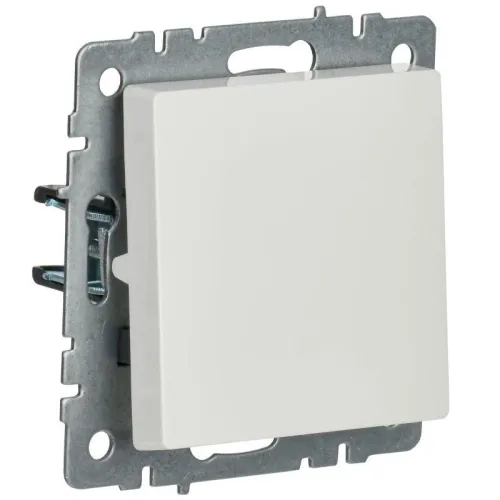 Выключатель перекрестный 1-кл. СП BRITE 10А ВС10-1-3-БрБ механизм бел. IEK BR-V13-0-10-K01 фото 5