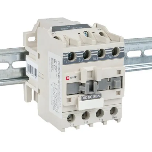 Контактор КМЭ-2 25А кат. 230В AC 1НО EKF ctr-s-25-220 фото 4