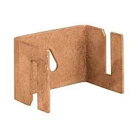 Держатель для полосы 25х4 (скоба) Cu PROxima EKF lp-d2311-cu