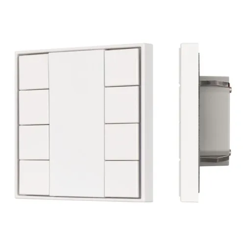 Панель кнопочная KNX-301-22-8-SH-IN White (BUS Frame) (IP20 пластик) INTELLIGENT ARLIGHT 037723