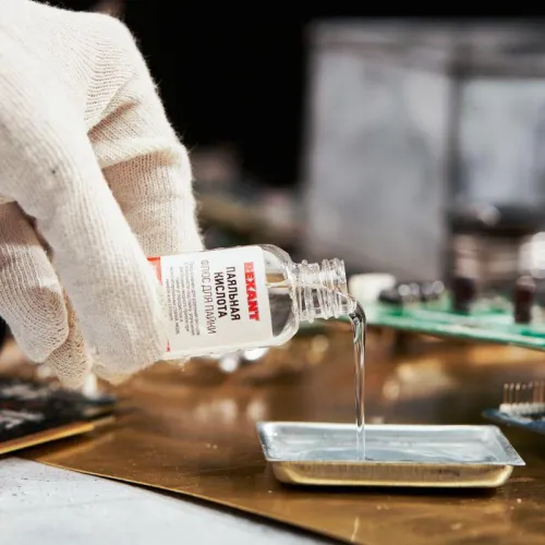 Флюс для пайки "Паяльная кислота" 30мл (уп.10шт) Rexant 09-3610 фото 5