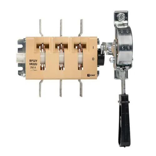 Выключатель-разъединитель ВР32У-35A31240-R 250А 1 напр. с дугогасит. камерами с передней смещенной рукояткой MAXima EKF uvr32-35a31240-r фото 5