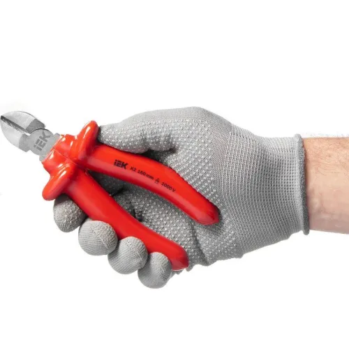 Кусачки боковые диэлектрические 160мм K2 1000В ARMA2L 3 IEK A2L3-PC20-K2-160 фото 3