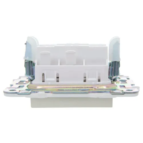 Выключатель перекрестный 1-кл. SKANDY 10А SK-V03Sh шампань IEK SK-V13-0-10-K37 фото 3