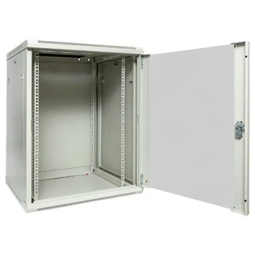 Шкаф настенный 19дюйм TERACOM PRO 15U 600600мм дверь стеклянная с замком-ручкой сер. EKF TRP-WLL-1566-40G фото 22