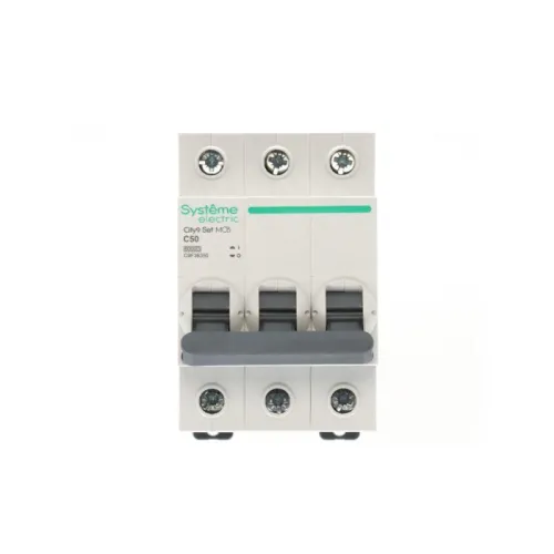 Выключатель автоматический 3п C 50А 6кА 400В City9 Set SE C9F36350 фото 2