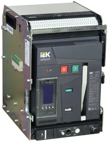 Выключатель автоматический воздушный 3п A 1250А 66кА TT выдвижн. с комплектом аксессуаров ARMAT IEK AR-ACB-3VA-066-1250A-TTCF