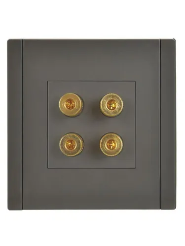 Аудиорозетка 4-м FORTE&PIANO FP339 сер. IEK FP-S40-K03 фото 2