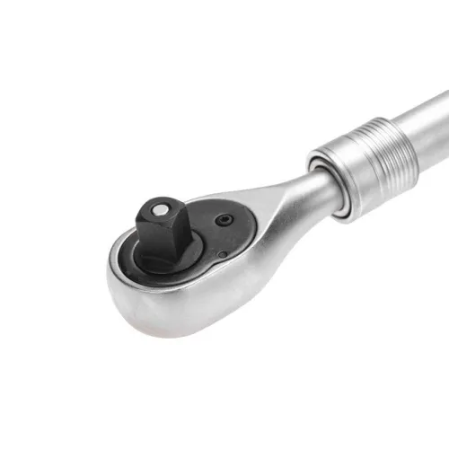 Ключ телескопический трещоточный 1/2 330-460мм CrV двухкомпонентн. рукоятка Kranz KR-12-8411 фото 5