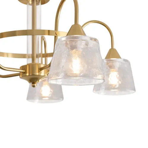 Светильник Caramel 5х60Вт E27 IP20 подвесной Freya FR5522PL-05BS1 фото 3