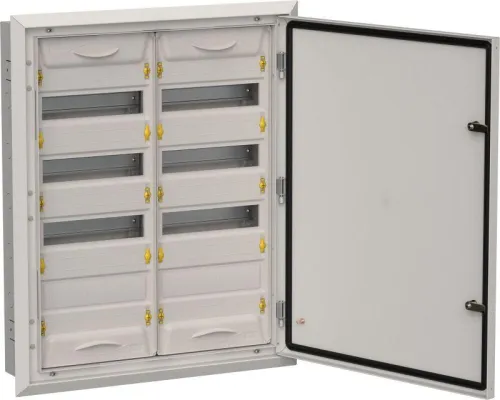 Корпус ЩРв-96 (2х48) TITAN 5 755х625х130 IP31 метал. сер. IEK TI5-50-V-2X048-31-7035