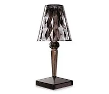 Светильник светодиодный настольный CTL1-USB 3Вт 120лм 5В 2SMD IP20 диммер: 2700-3000К/4000-4500К/6000-6500К ночник черн. кристалл акрил ФАZА 5040908