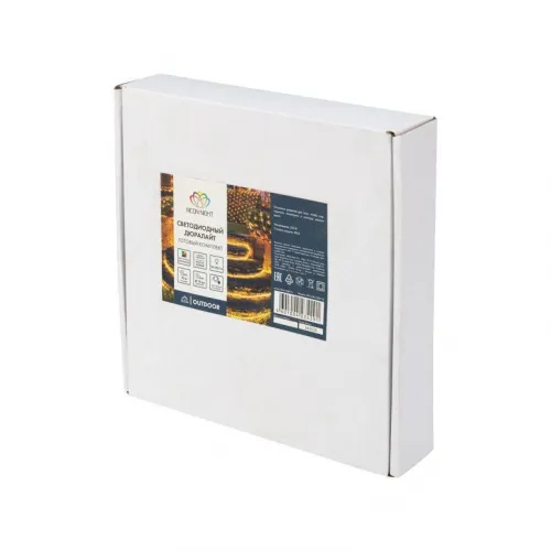 Шнур светодиодный Дюралайт фиксинг 2Вт 24LED/м мульти (RYGB) 10м Neon-Night 121-329-10 фото 4