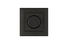 Розетка 1-м Karea RIZZ STAR без заземл. дым. металлик Makel 88050022