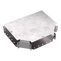 Ответвитель для лотка Т-образ. 300х100 Стандарт с крышкой Промрукав PR16.0443