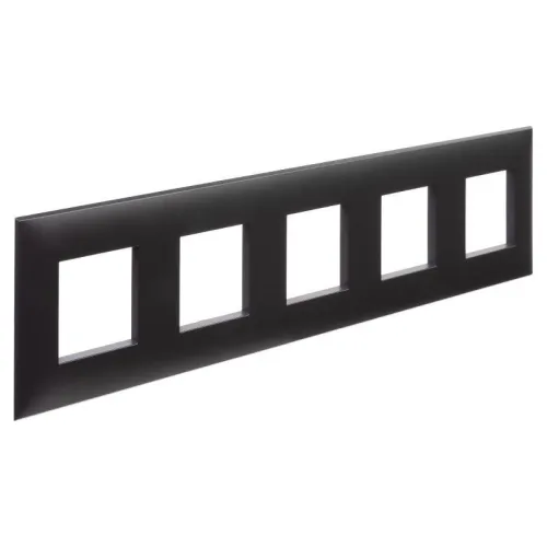 Рамка 5-м 10мод. Avanti "Черный матовый" DKC 4412900 фото 6