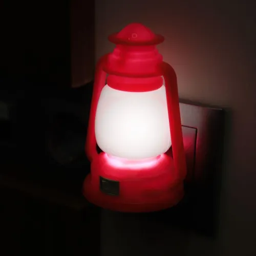 Светильник светодиодный NL-170 "Фонарик" 220В ночник с выкл. розов. Camelion 12526 фото 9