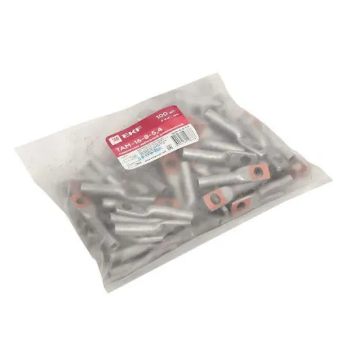 Наконечник алюмомедный ТАМ 16-8-5.4 PROxima EKF tam-16-8-5.4 фото 2