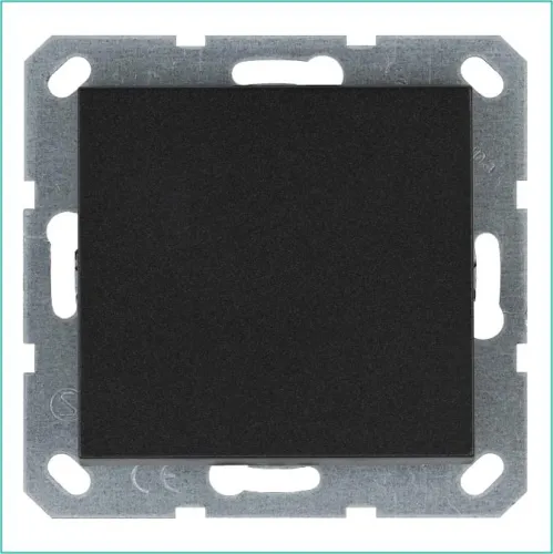 Выключатель 1-кл. 10А IP20 механизм анрацит Jasmart G3011B