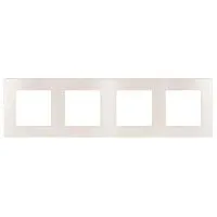 Рамка 4-м 12-5104-15 сатин перламутр Эра Б0052538