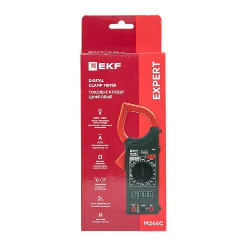 Клещи токовые цифровые M266C Expert EKF In-180702-pc266C фото 5