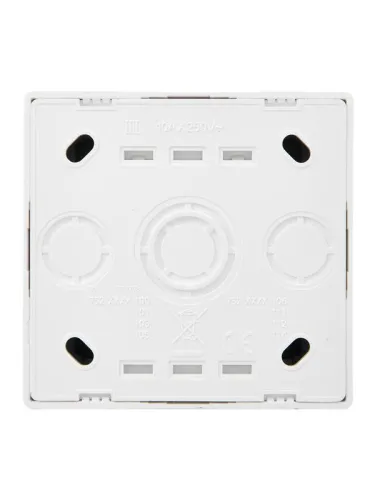 Выключатель 2-клав. проходной LETO бел. LEZARD 752-0200-106 фото 4