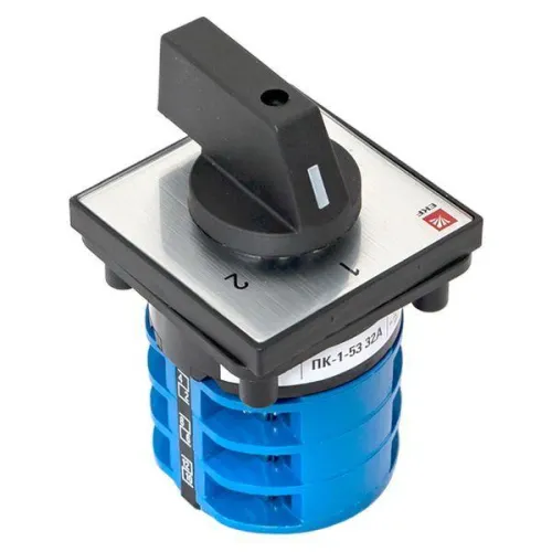 Переключатель кулачковый ПК-1-53 3П 32А "1-2" EKF pk-1-53-32 фото 6