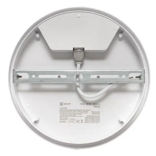 Светильник светодиодный ЖКХ ДПО-2007 25Вт 4000К IP65 круг LUMA EKF BKL-2007-R-25-4000 фото 2