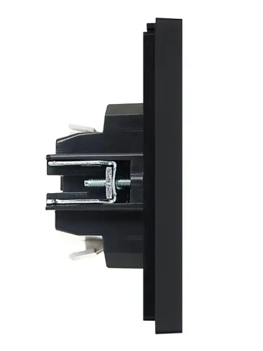 Выключатель проходной 1-кл. СП FORTE&PIANO 10А FP104 с индикацией черн. IEK FP-V12-1-10-1-K02 фото 4