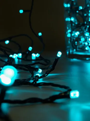 Гирлянда "Кристалл" DC-ILD120-COG 12м 120LED 220В с контроллером Shlights 4690601042811 фото 4