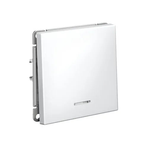 Выключатель 1-кл. ArtGallery 10AX с подсветкой быстрозажим. клем. механизм бел. SE GAL000113S фото 3