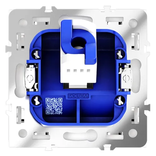 Розетка компьютерная 1-м СП S70 RJ45 кат.6 механизм бел. матов. Voltum VLS060102 фото 5
