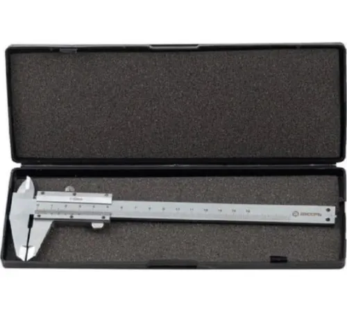 Штангенциркуль ШЦ-150 с глубиномером Вихрь 73/11/2/1 фото 2