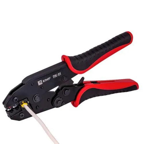 Пресс-клещи ПК-01 0.5-6.0кв.мм НКИ НВИ Expert EKF pk-01-exp фото 3