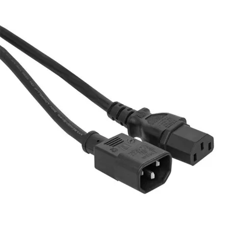 Кабель питания TERACOM для PDU C13 - C14 сеч. 3х1.5кв.мм 250В 10А 3.0м EKF TRC-PCA-C13-C14-3M фото 2