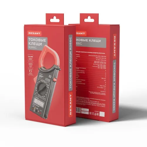 Клещи токовые R266C Rexant 13-3203 фото 3