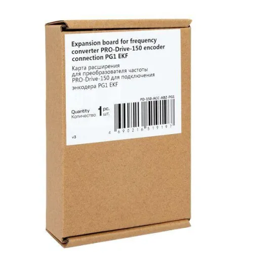 Карта расширения для преобразователя частоты PRO-Drive EKF PD-150-ACC-ABZ-PG1 фото 8