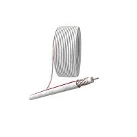 Кабель коаксиальный SAT 50м 75 Ом Cu/(оплетка Cu 75%) PVC бел. (уп.20м) Эра Б0044619