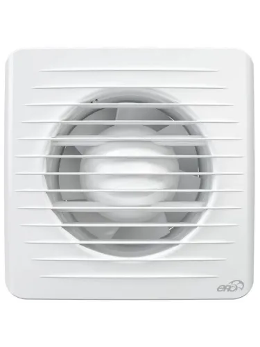 Вентилятор вытяжной осевой 100мм сетка бел. ERA 4 фото 2