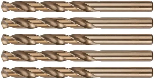 Набор сверл по металлу Profi 10х133мм с кобальтом 5проц. (уп.5шт) Cutop 48-100-5