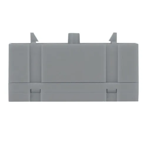 Шина L "фаза" 6х9 8 отверстий серый изолированный корпус на DIN-рейку латунь PROxima EKF sn0-63-8-is фото 4