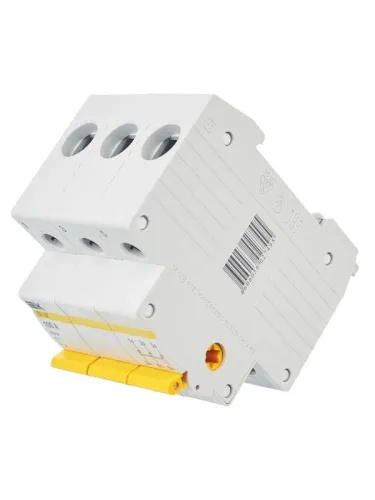 Выключатель нагрузки (мини-рубильник) 3п 100А ВН-32 KARAT IEK MNV10-3-100 фото 2